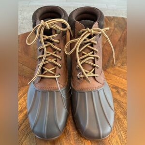 Sperry Men's Two-Tone Lace-Up Duck Boots